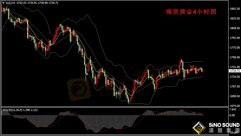 漢聲張新才:[3月23日早評]昨晚金價振蕩回升，同時受阻1740關口