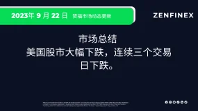 于美国联邦储备系统（美联储）表现出更加鹰派的立场，美国股市大幅下跌，连续三个交易日下跌