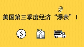AIMS中国区平台 | 美国第三季度经济“爆表”！
