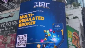 GTC再次在纽约时代广场展示广告牌，强化品牌全球化形象