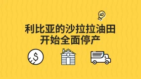 Aims中国区平台&多特蒙德 | 利比亚的沙拉拉油田开始全面停产