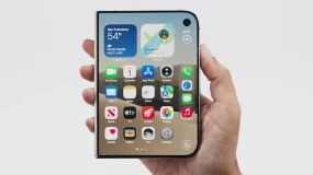Ações da Apple recuam com lançamento de novo iPhone dobrável