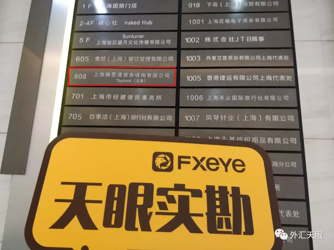 办公楼内公司列表