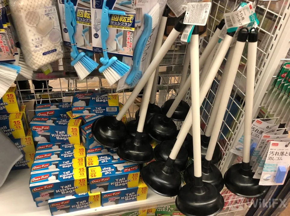 トイレの掃除用具