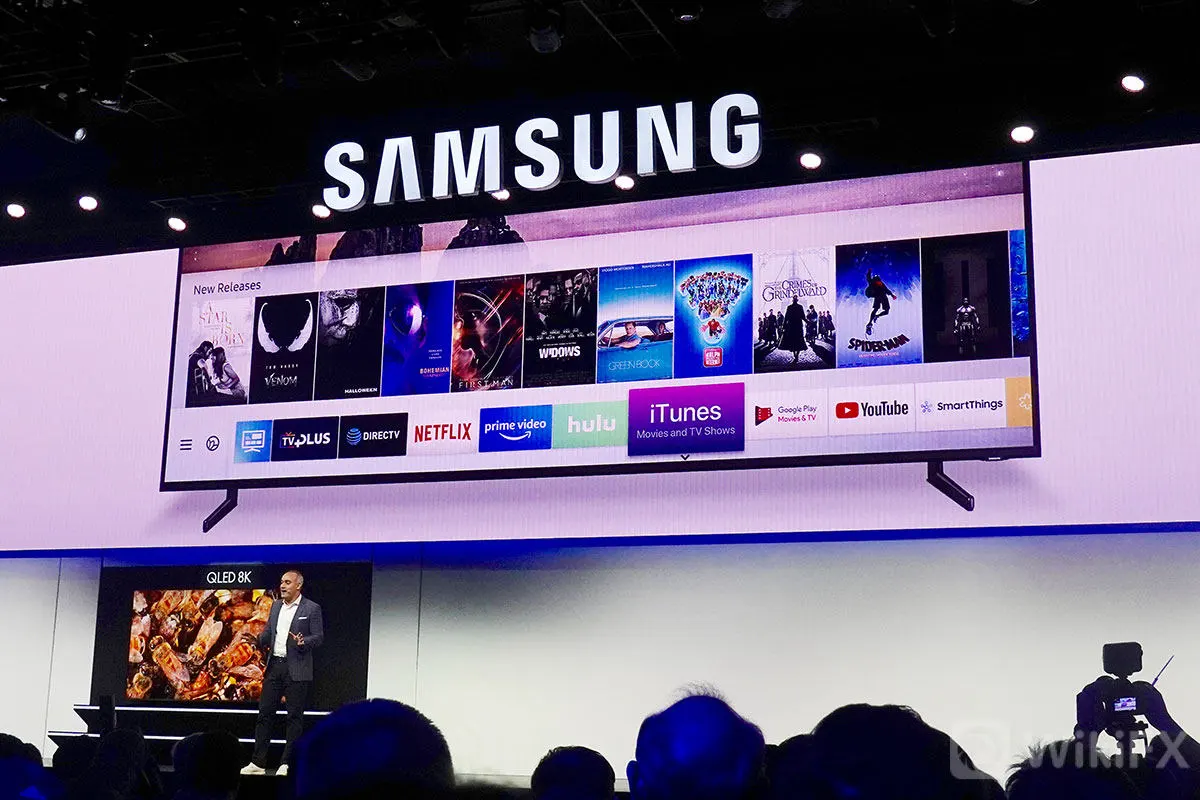 Samsungの発表会。