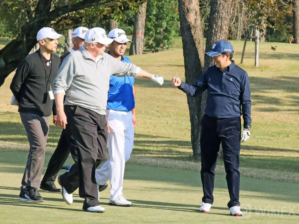 トランプ、安倍