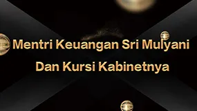Mentri Keuangan Sri Mulyani Dan Kursi Kabinetnya