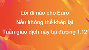 Lối đi nào cho Euro nếu không thể khép lại tuần giao dịch này tại đường 1.12