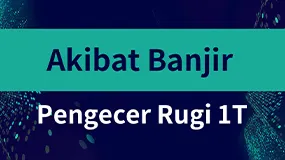 Akibat Banjir Pengecer Rugi 1T