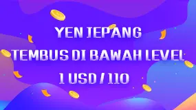 Yen Jepang Tembus Di Bawah level 1 USD / 110