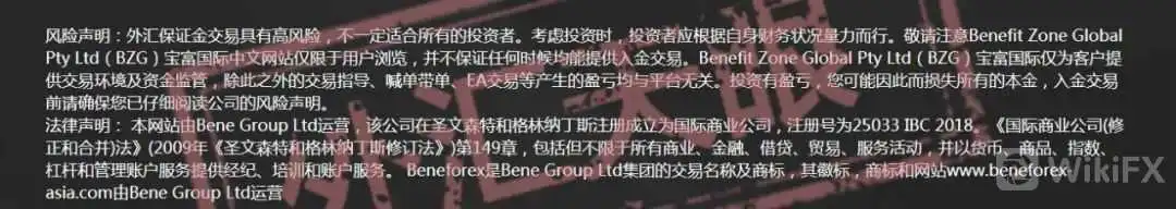 <b>有关Beneforex宝富国际</b>