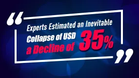 Experts Estimated an Inevitable Collapse in USD: a Decline of 35%