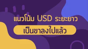 แนวโน้ม USD ระยะยาว เป็นขาลงไปแล้ว