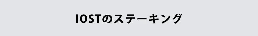 【初心者向け】仮想通貨IOSTのアカウント作成とメリット② 