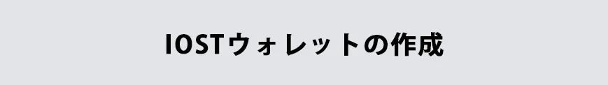 【初心者向け】仮想通貨IOSTのアカウント作成とメリット② 