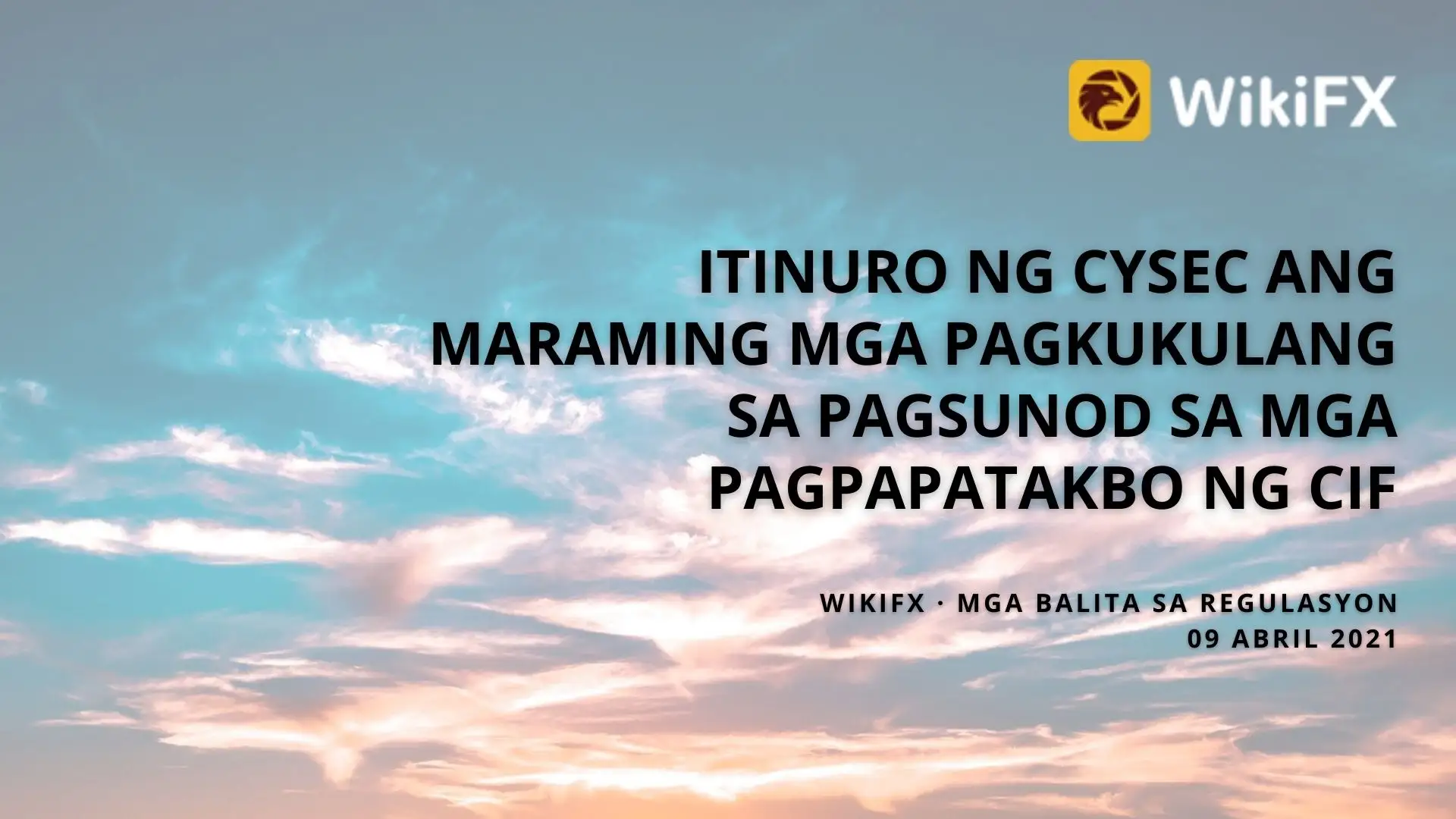 Itinuro ng CySEC ang Maraming Mga Pagkukulang sa Pagsunod sa Mga Pagpapatakbo ng CIF