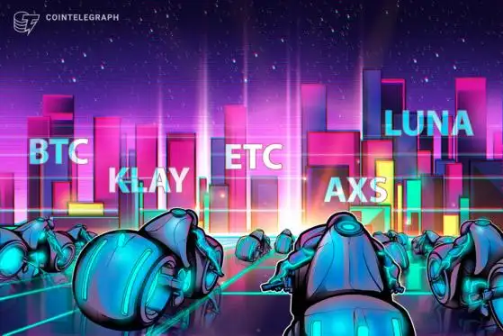Las 5 principales criptomonedas a observar esta semana: BTC, ETC, LUNA, KLAY, AXS