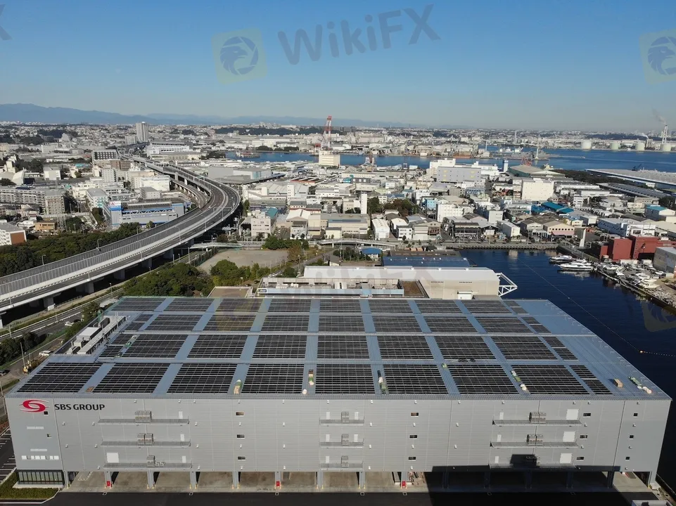 SBSリコーロジスティクスの｢物流センター横浜金沢｣の様子。