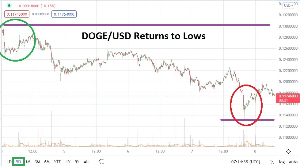 DOGE/USD: