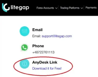 LiteGap-AnyDesk