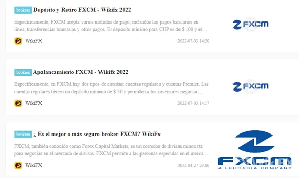 FXCM FXCM