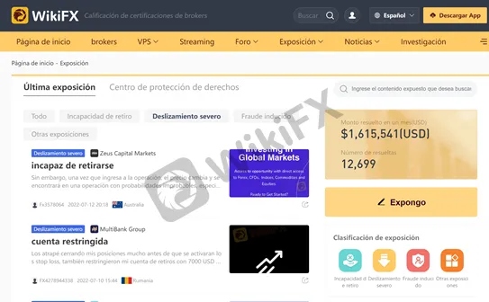 exposición