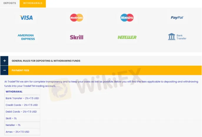 withdrawals withdrawals