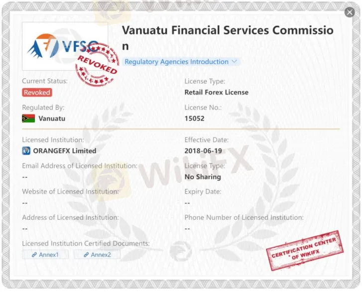 General Information & Regulation