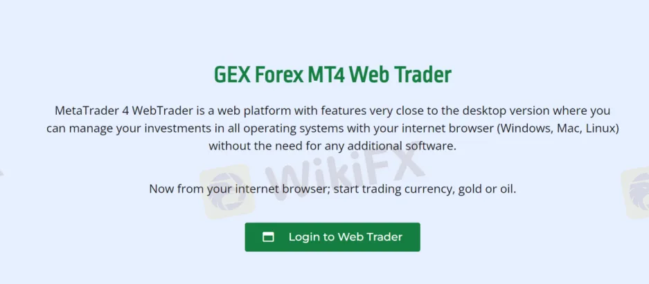Trading Platform Available