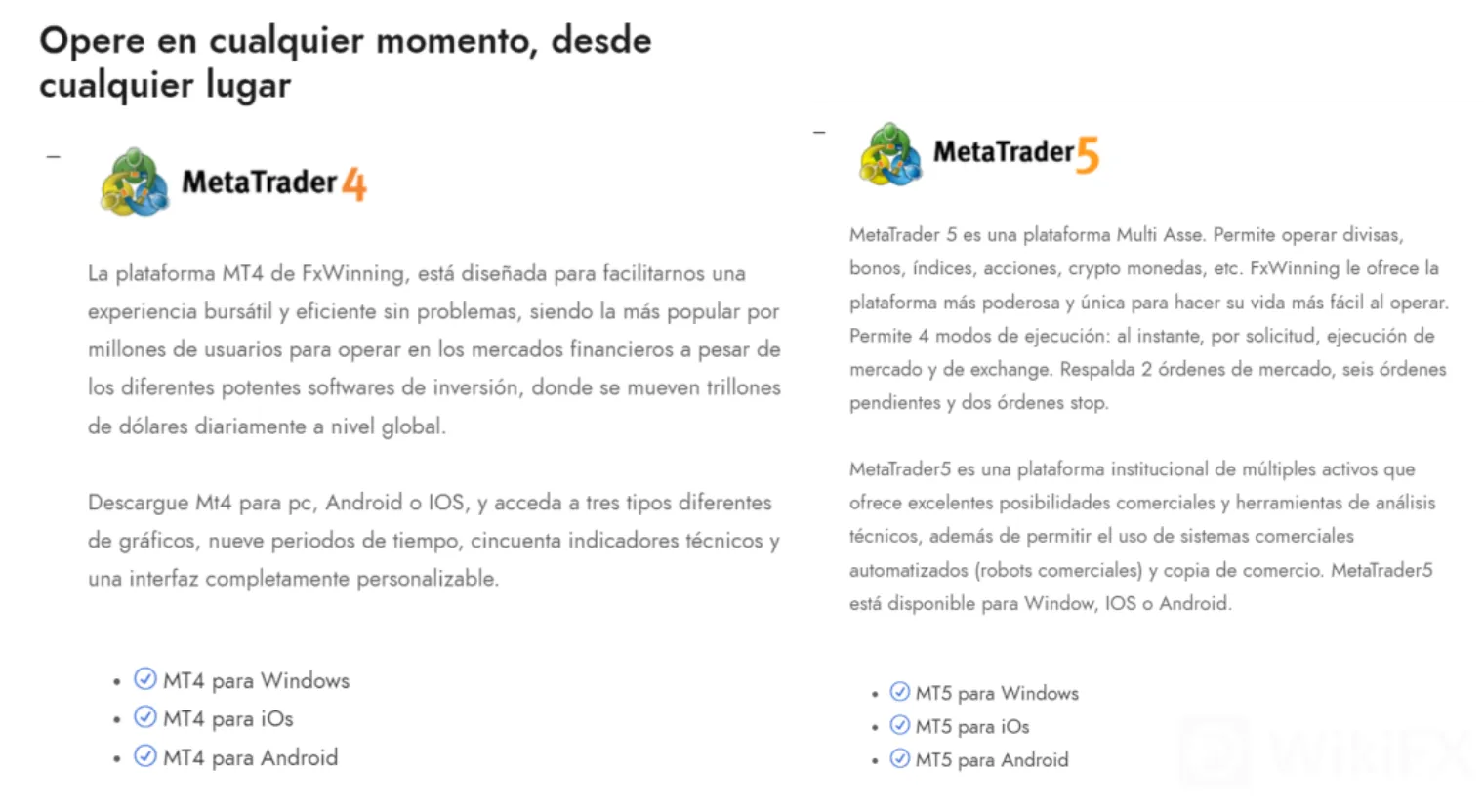 MT4 MT5 MT4 MT5