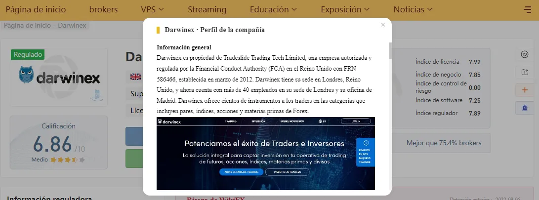 darwinex perfil darwinex perfil