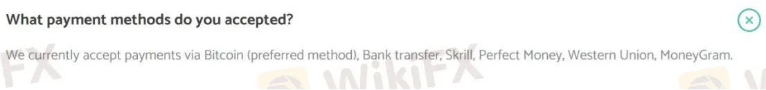 Deposit & Withdrawal Deposit & Withdrawal