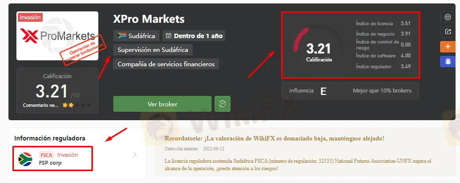 xpro markets wikifx.png