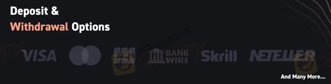 Deposit & Withdrawal Deposit & Withdrawal