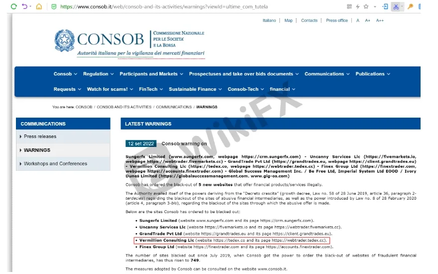 CONSOB CONSOB