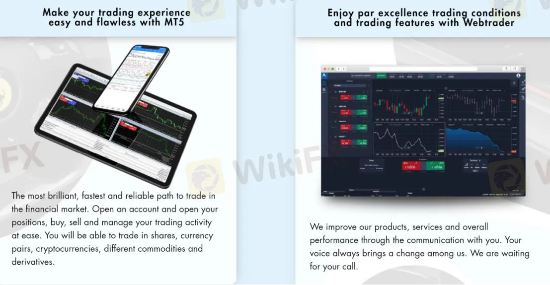 Trading Platform Available