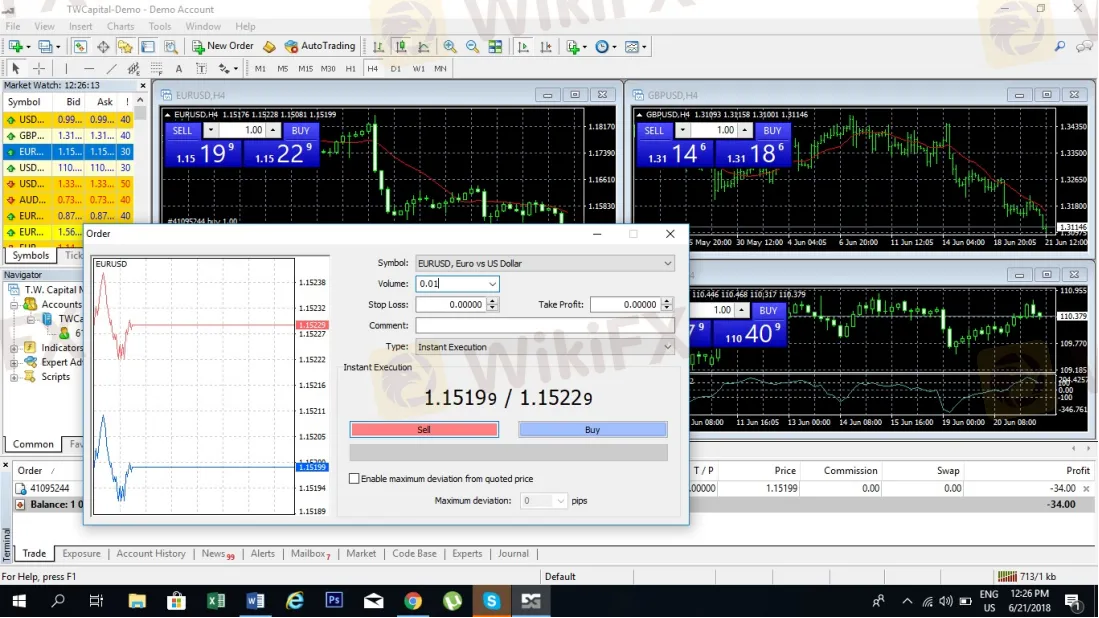 Trading Platform Available