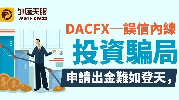 DACFX──誤信內線投資騙局，申請出金難如登天