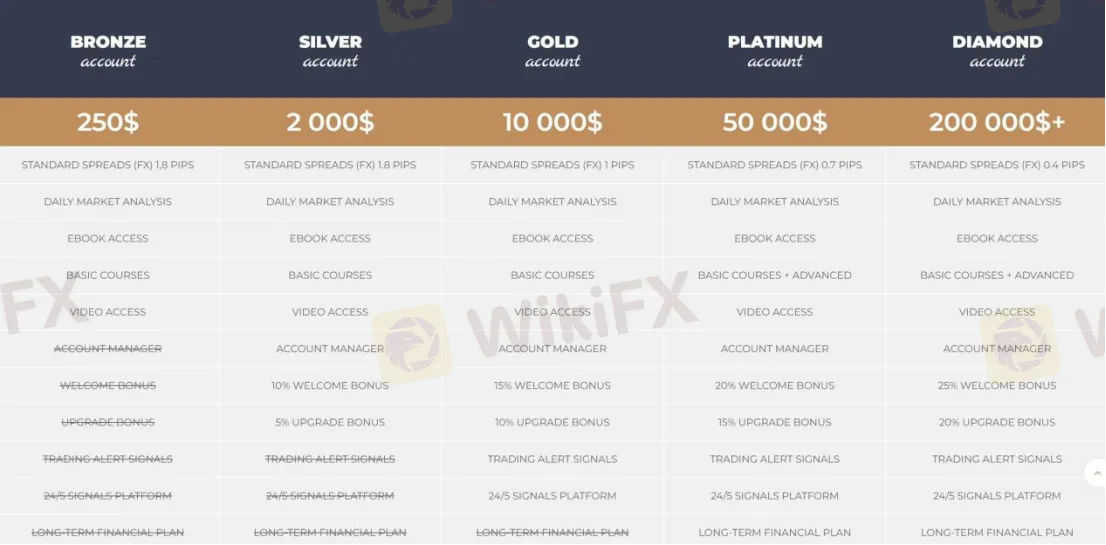 Account Types Account Types