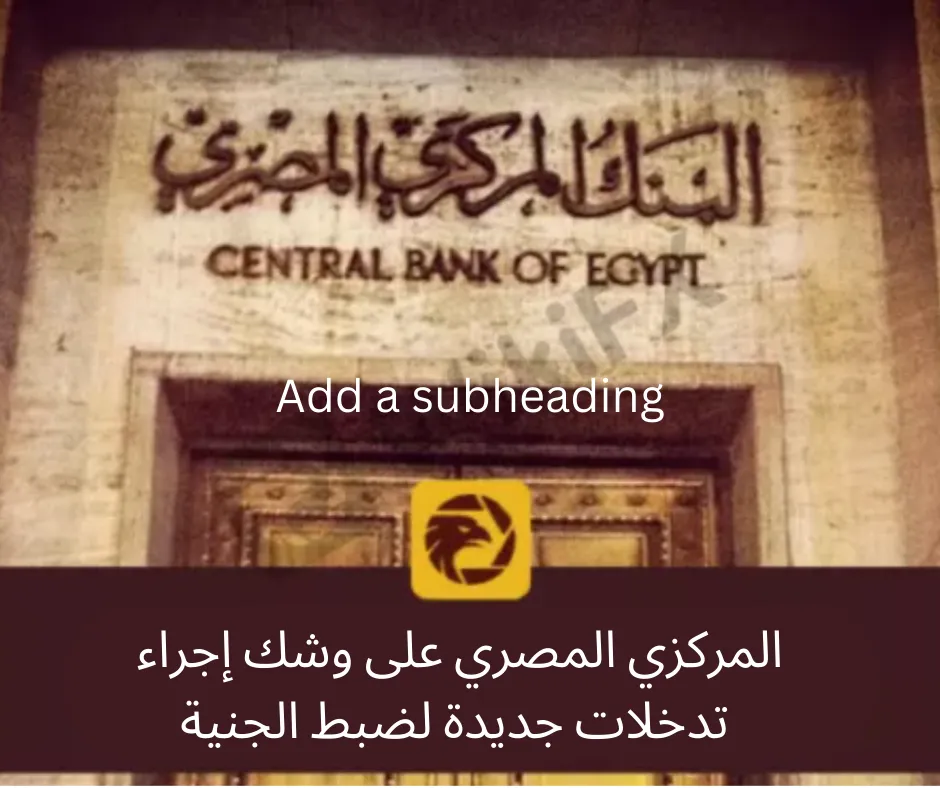 المركزي المصري على وشك إجراء تدخلات جديدة لضبط الجنية.png المركزي المصري على وشك إجراء تدخلات جديدة لضبط الجنية.png