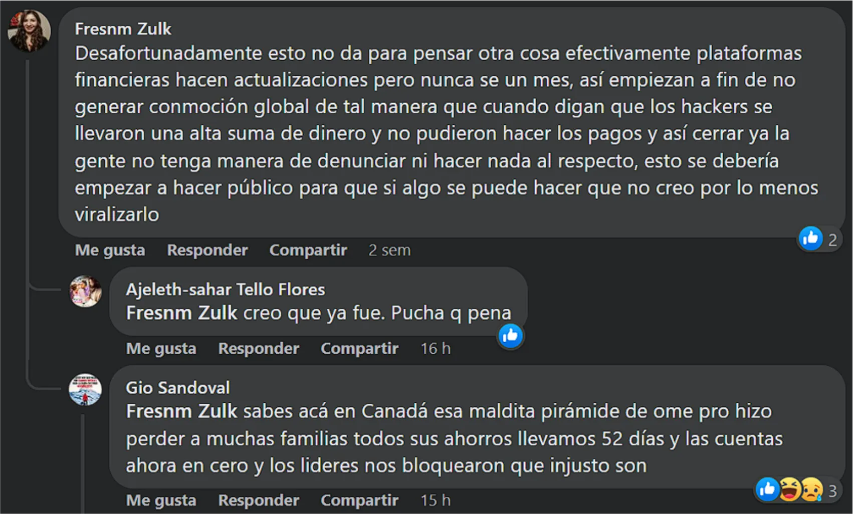 Comentarios Comentarios