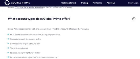 account types