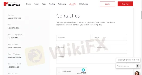 customer support