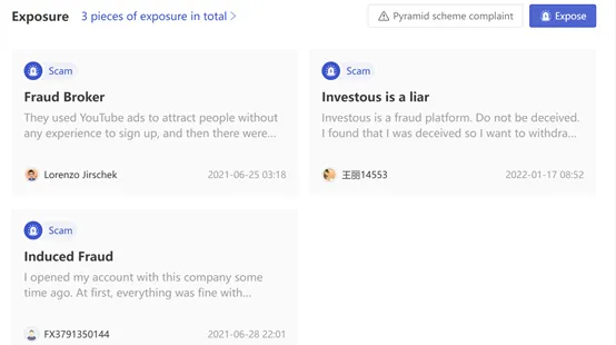 users' exposure