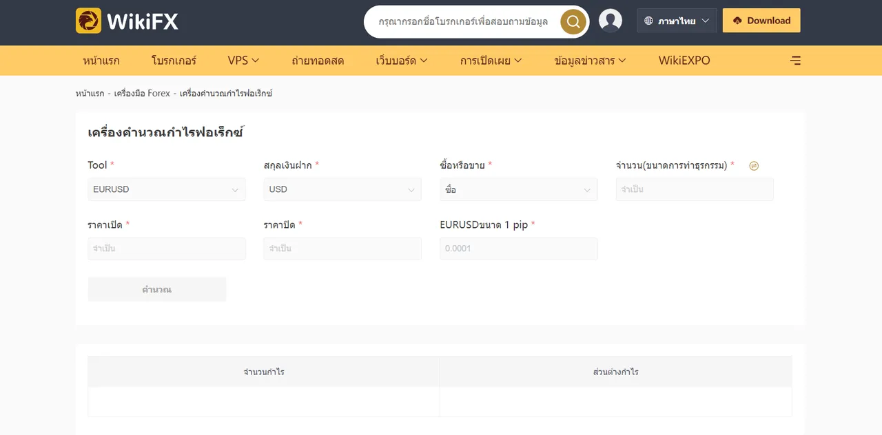 8. เครื่องคำนวณกำไรฟอเร็กซ์.png