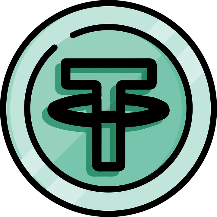 Free Tether Crypto Currency vector and picture