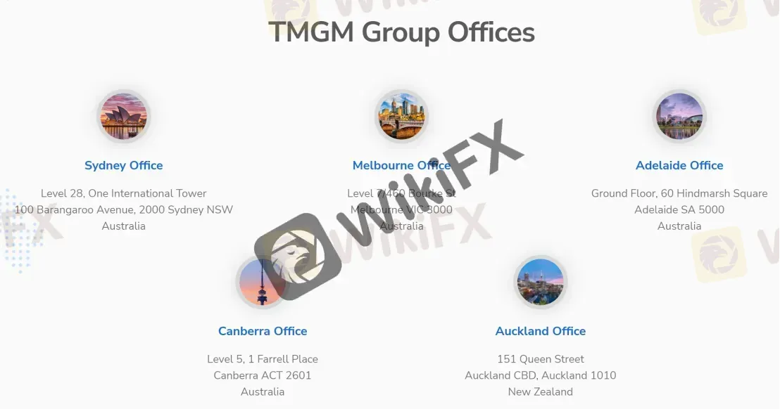 TMGM Group Offices