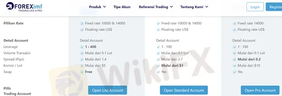 account types