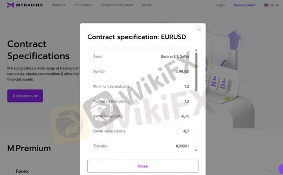 spreads and commissions