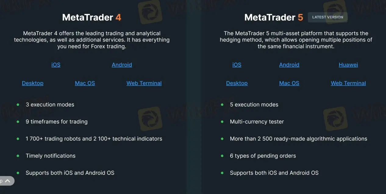 MT4 and MT5 MT4 and MT5